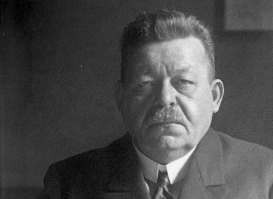 Porträt des ersten Reichspräsidenten Ebert 