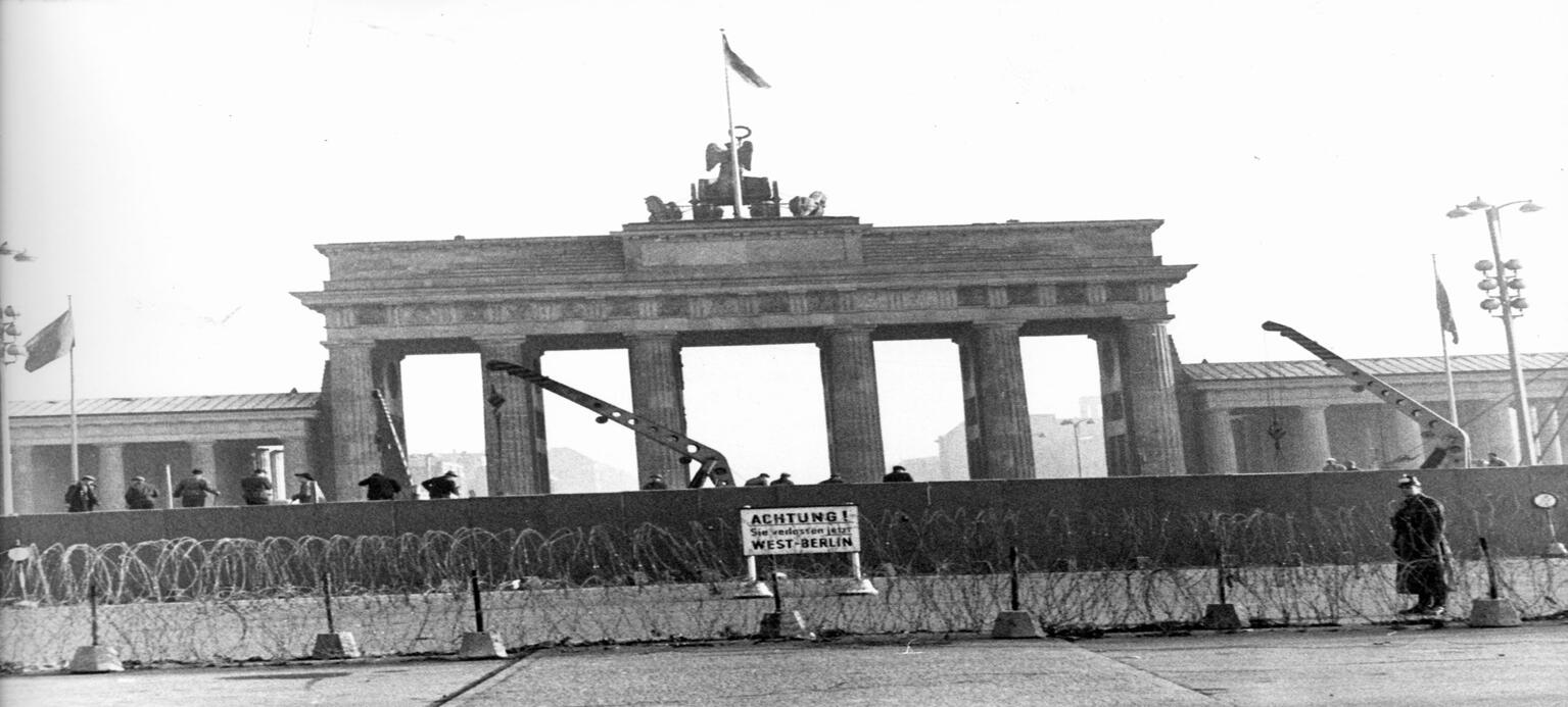 13. August 1961: Bau der „Berliner Mauer“